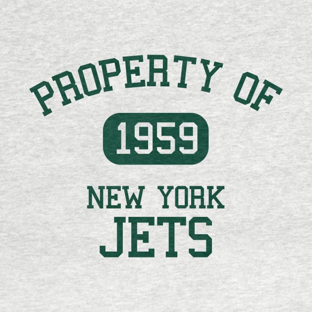 Property of New York Jets by Funnyteesforme